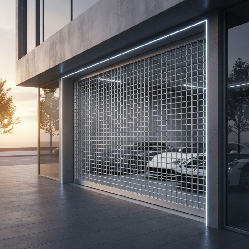 Security Grille Installation detail