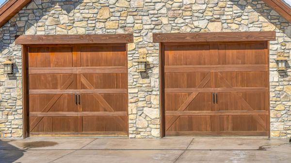 Wood Garage Door Installation in Aiken