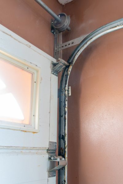Garage Door Track Repair in Aiken